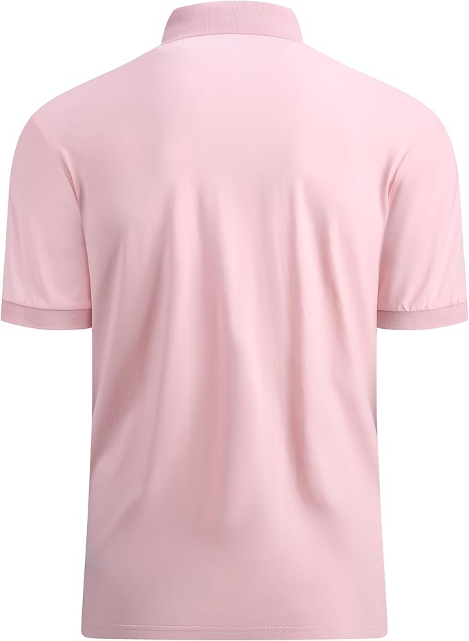 Alex Vando Mens Polo Shirts Short Sleeve Regular Fit Fashion Designed Shirt