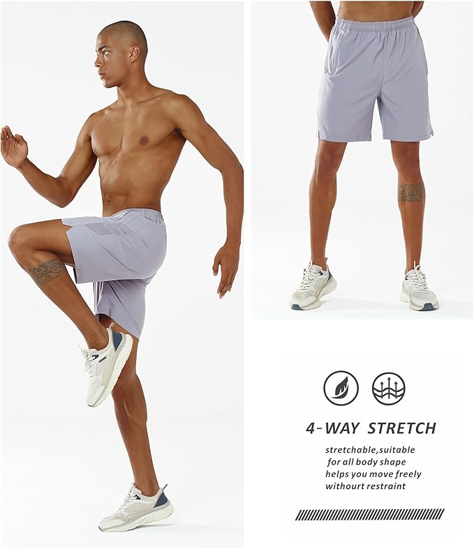 NORTHYARD Men's Running Athletic Shorts 5"/ 7"/ 9" Workout Gym Short Tennis Quick Dry Active Sport Hiking Basketball