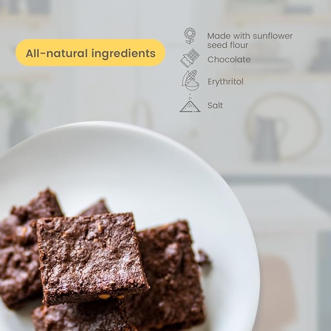 Good Dee's Chocolate Brownie Mix | Keto Baking Mix | Sugar-Free, Gluten-Free, Grain-Free, Nut-Free, Soy-Free & Low Carb Baking Mix | Diabetic, Atkins & WW Friendly (Pack of 1)