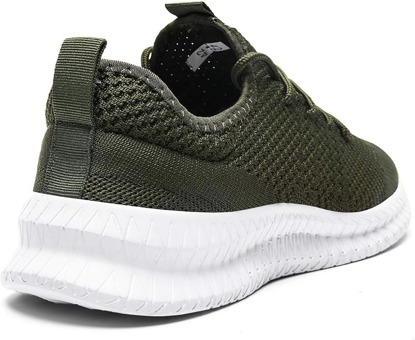 FUJEAK Men Running Shoes Men Casual Breathable Walking Shoes Sport Athletic Sneakers Gym Tennis Slip On Comfortable Lightweight Shoes