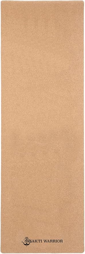 Cork Yoga Mat - Artist Designed, Premium Printed Eco-Friendly Non-Slip mat, Great for Regular & Hot Yoga, Pilates, Workouts 72 inch x 24 inch x 3mm Thick