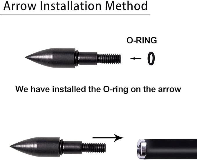 31Inch Carbon Arrows, Targeting Practice Hunting Arrow, Turkey Feather Fletching Arrow, with Removable Tips and nocks for Recurve & Compound Bow