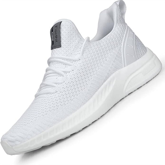 Feethit Mens Slip On Walking Shoes Blade Tennis Shoes Non Slip Running Shoes Lightweight Workout Shoes Breathable Mesh Fashion Sneakers