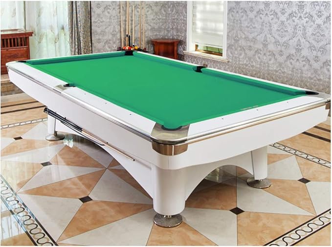 Boshen Worsted Blend Billiard Cloth Pool Table Felt Fast Speed for 7' 8' 9' Pool Table Pre Cut Bed & Rails