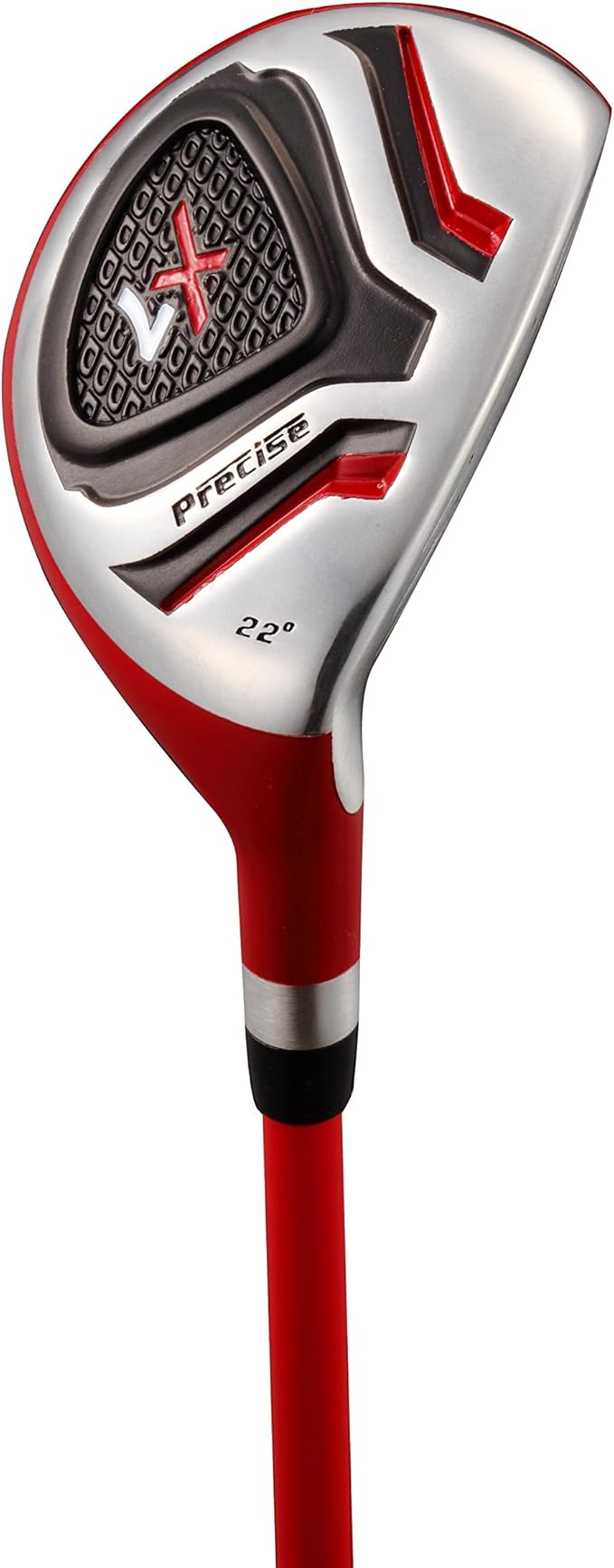 Precise X7 Kids Golf Clubs Set for Ages 3-5, 6-8, 9-12 | Right/Left Hand Girls & Boys Golf Clubs with Lightweight Graphite Shafts, Hybrid & Stand Bag