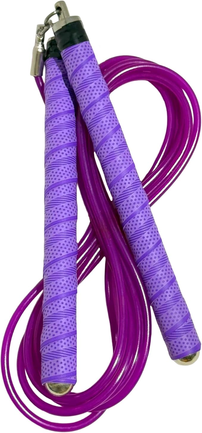 Buddy Lee Ninja Warrior Jump Rope – Adjustable Speed Rope for Fitness, HIIT, CrossFit & Boxing – Tangle-Free with Precision Ball Bearings – Durable, Lightweight & Ergonomic Handles