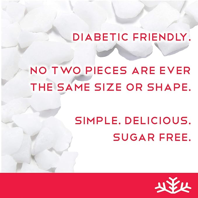 Strawberry KETO Xylitol Candy Chips - SNØ 1LB Bag - Sugar-Free Candy With Only 2 Ingredients | Low Carbs, Diabetic-Friendly, Non-GMO, Vegan, GF & Kosher | Purest candy in the world