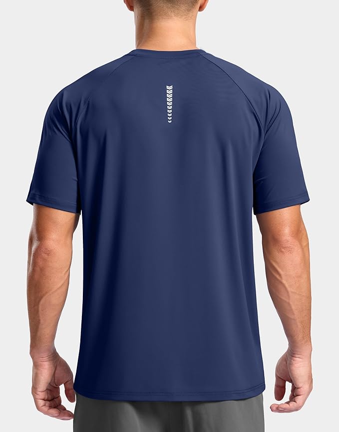 G Gradual Men's Workout Athletic T-Shirts Moisture Wicking Cooling Running Shirts Short Sleeve Performance Tee for Gym Tennis