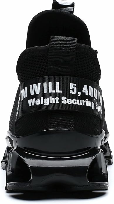 Men's Running Shoes Blade Tennis Walking Fashion Sneakers Breathable Non Slip Gym Sports Work Trainers