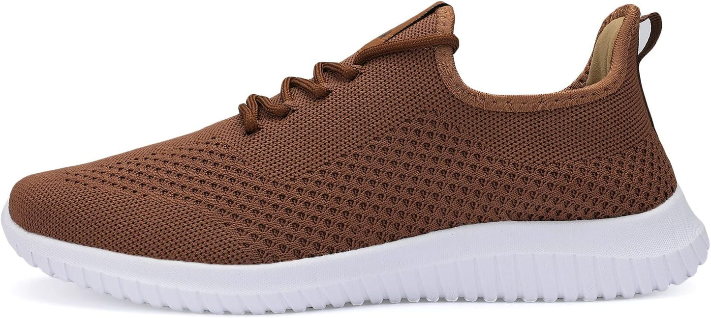 VAMJAM Men's Running Shoes Ultra Lightweight Breathable Walking Shoes Non Slip Athletic Fashion Sneakers Mesh Workout Casual Sports Shoes