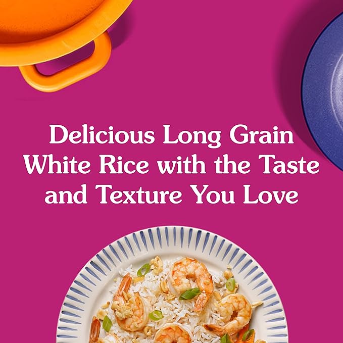 BEN'S ORIGINAL Ready Rice Original Long Grain White Rice, Easy Dinner Side, 8.8 oz Pouch (Pack of 6)