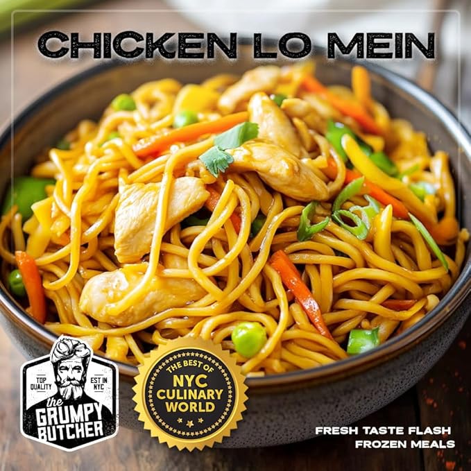 Grumpy Butcher Chef-Crafted Gourmet Meals Sampler: BBQ Fusion, 6-pack (10-15 oz each) – Premium Prepared Meals & Entrees