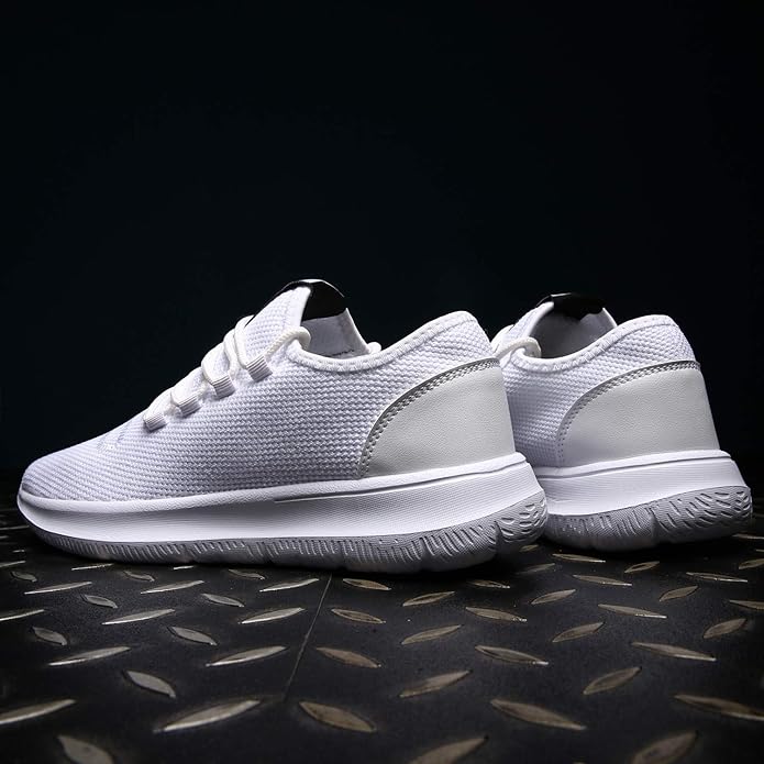 KEEZMZ Men's Running Shoes Fashion Breathable Sneakers Mesh Soft Sole Casual Athletic Lightweight