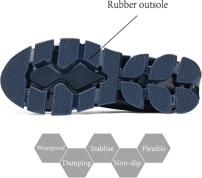 Men's Slip on Walking Running Shoes Blade Tennis Casual Fashion Sneakers Comfort Non Slip Work Sport Athletic Trainer