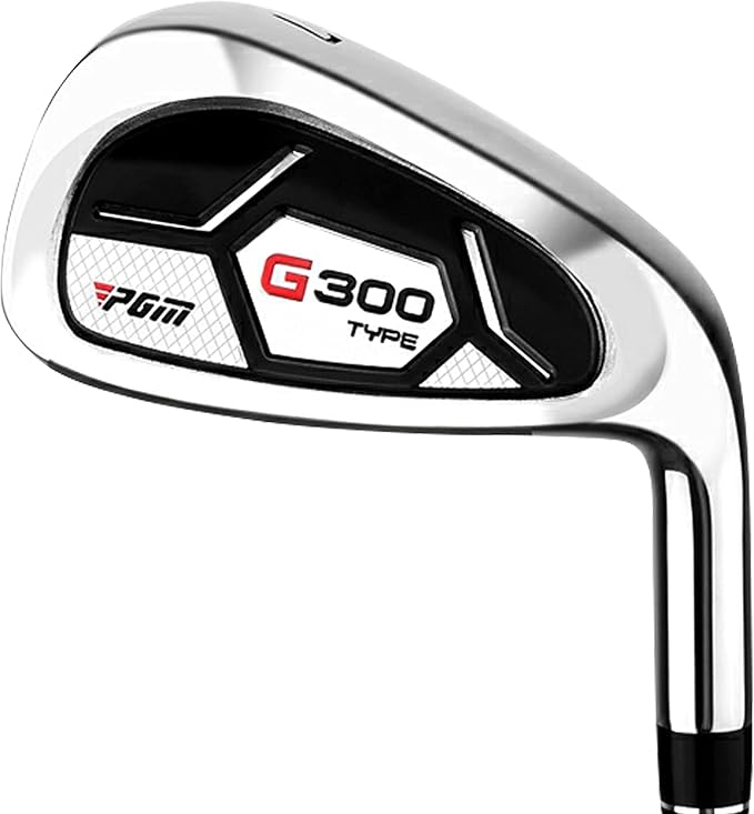 PGM Men's G Type Complete Golf Club Set - Titanium #1 Driver, Draw-Biased Hybrid, High-Strength Iron Set, High Forgiveness Putter, with Stand Bag