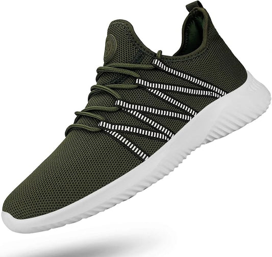 Feethit Mens Slip On Running Shoes Breathable Lightweight Comfortable Fashion Non Slip Sneakers for Men