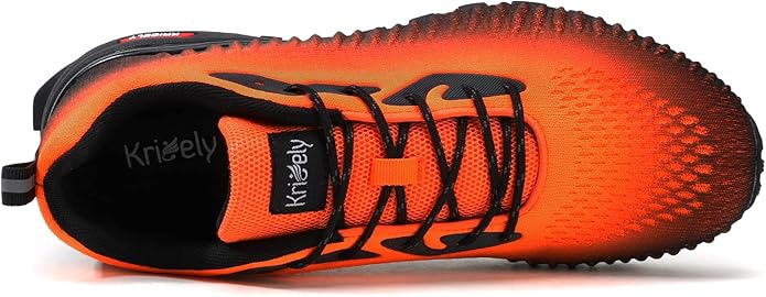 Kricely Men's Trail Running Shoes Fashion Walking Hiking Sneakers for Men Tennis Cross Training Shoe Outdoor Snearker Mens Casual Workout Footwear