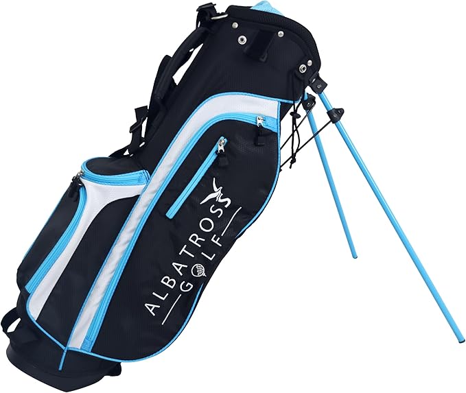 Junior Complete Golf Club Set with Stand Bag for Age 3-12, 7-Piece or 8-Piece Set, Right Hand
