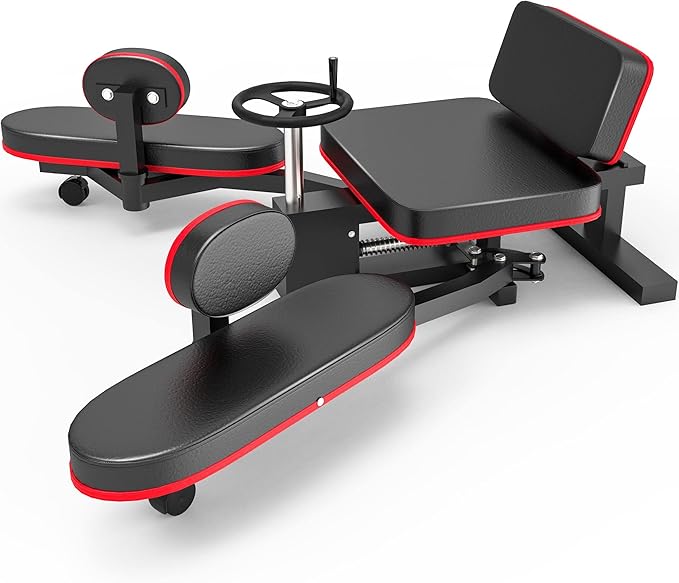 Rigel Leg Stretcher, 220LBS Leg Stretch Machine, Heavy Duty Steel Frame Equipment Splits Machine, Leg Stretching Training Machine for Home Gym Split Machine Training Fitness
