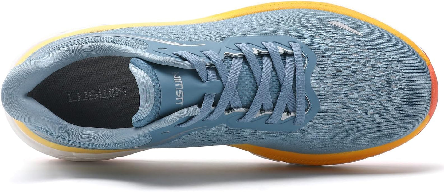 Men's Walking Shoes Lightweight Breathable Cushioning Running Shoes Athletic Tennis Workout Gym Non Slip Comfortable Fashion Sneakers