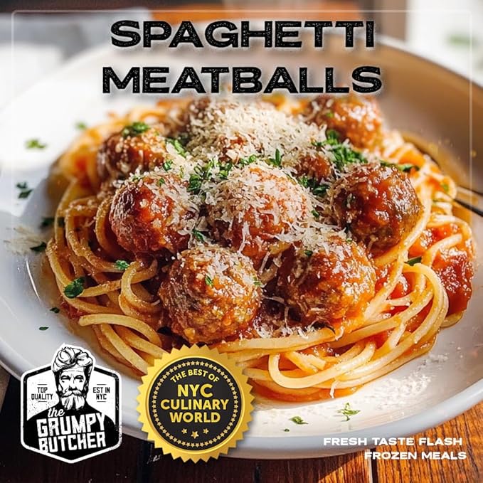 Grumpy Butcher Chef-Crafted Gourmet Meals Sampler: World Flavors, 6-pack (10 – 15 oz each) – Premium Prepared Meals & Entrees