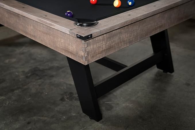 Nixon Billiards - Hunter Slate Billiard Pool Table(Metal Leg) - Antique - 7 FT and 8 FT - White Glove Installation