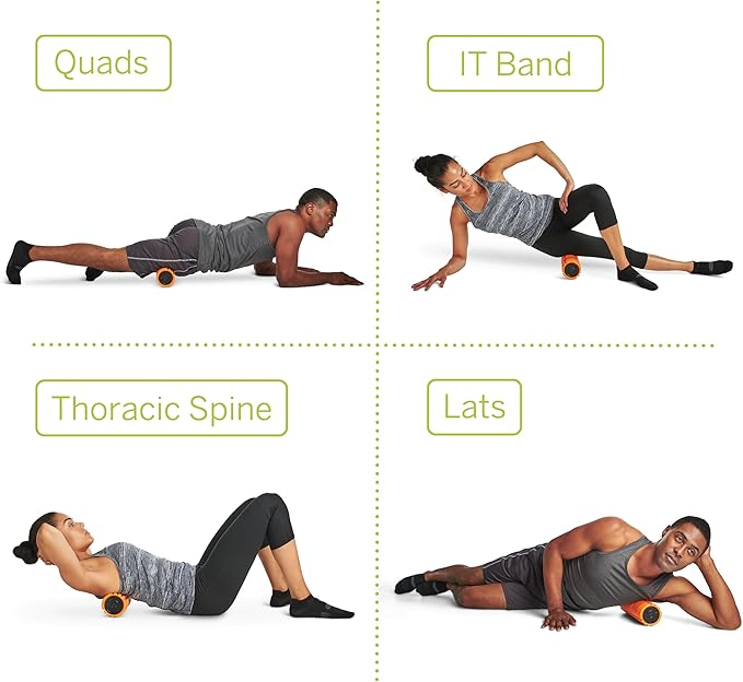 TRIGGERPOINT PERFORMANCE THERAPY GRID VIBE PLUS Four-Speed Vibrating Foam Roller