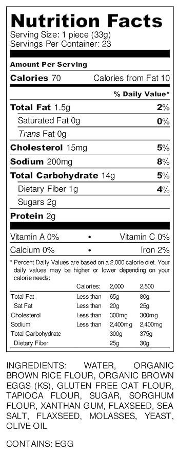 Eban’s Bakehouse Fresh Baked Gluten-Free Flaxseed Oat Bread - 4 Loaves - 100% Natural - Soy, Wheat and Dairy Free, Preservative Free, Non-GMO (26oz, 737g Each)