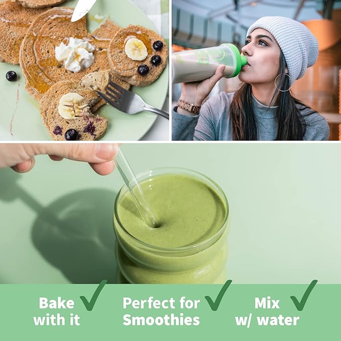 Sprout Living Epic Protein, Plant Based Protein & Superfoods Powder, Green Kingdom | 20 Grams Organic Protein Powder, Greens, Vegan, Non Dairy, Non-GMO, Gluten Free, Low Sugar (1 Pound, 12 Servings)