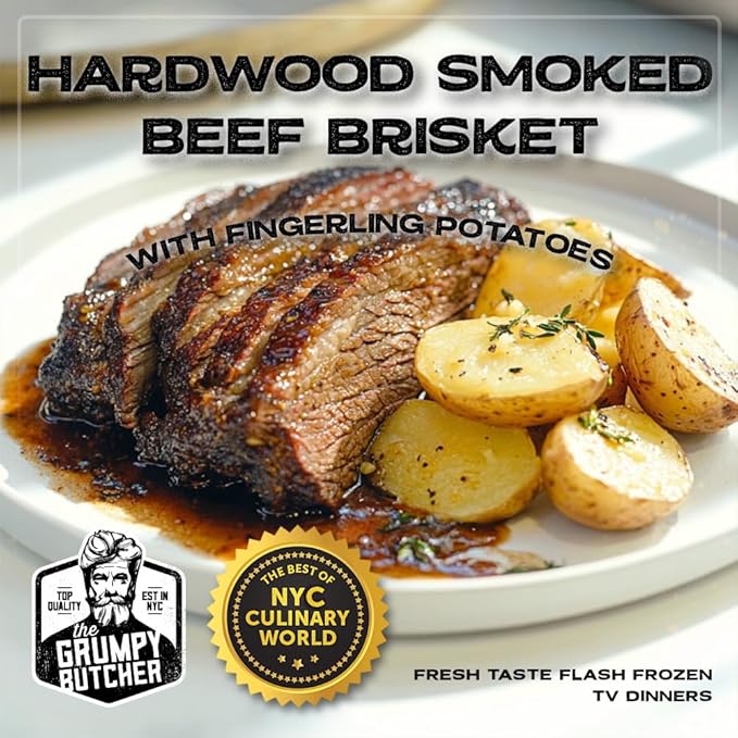 Grumpy Butcher Chef-Crafted Gourmet Meals Sampler: Comfort Classics, 6-pack (10 – 15 oz each) – Premium Prepared Meals & Entrees