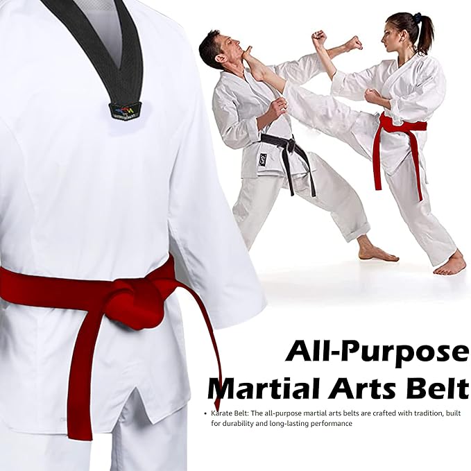 8.6ft Long Soft Belt for Martial Arts Karate Taekwondo Judo