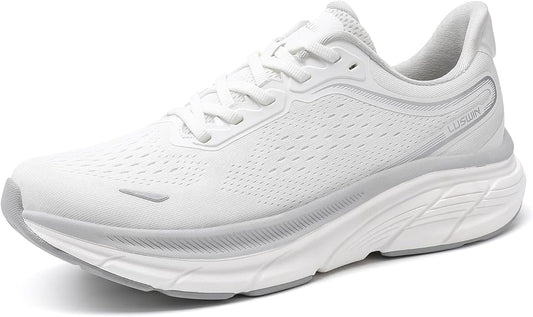 Men's Walking Shoes Lightweight Breathable Cushioning Running Shoes Athletic Tennis Workout Gym Non Slip Comfortable Fashion Sneakers