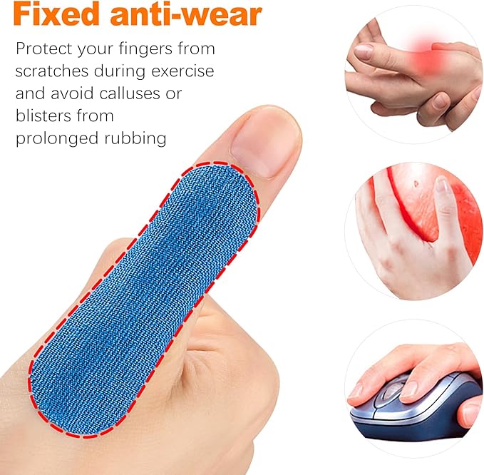 CougZed 120PCS Bowling Finger Tape Set, Premium Bowling Thumb Tape & Bowling Tape for Fingers, Essential Accessories for Men & Women Bowlers, Durable Sport Workout Support (Blue)