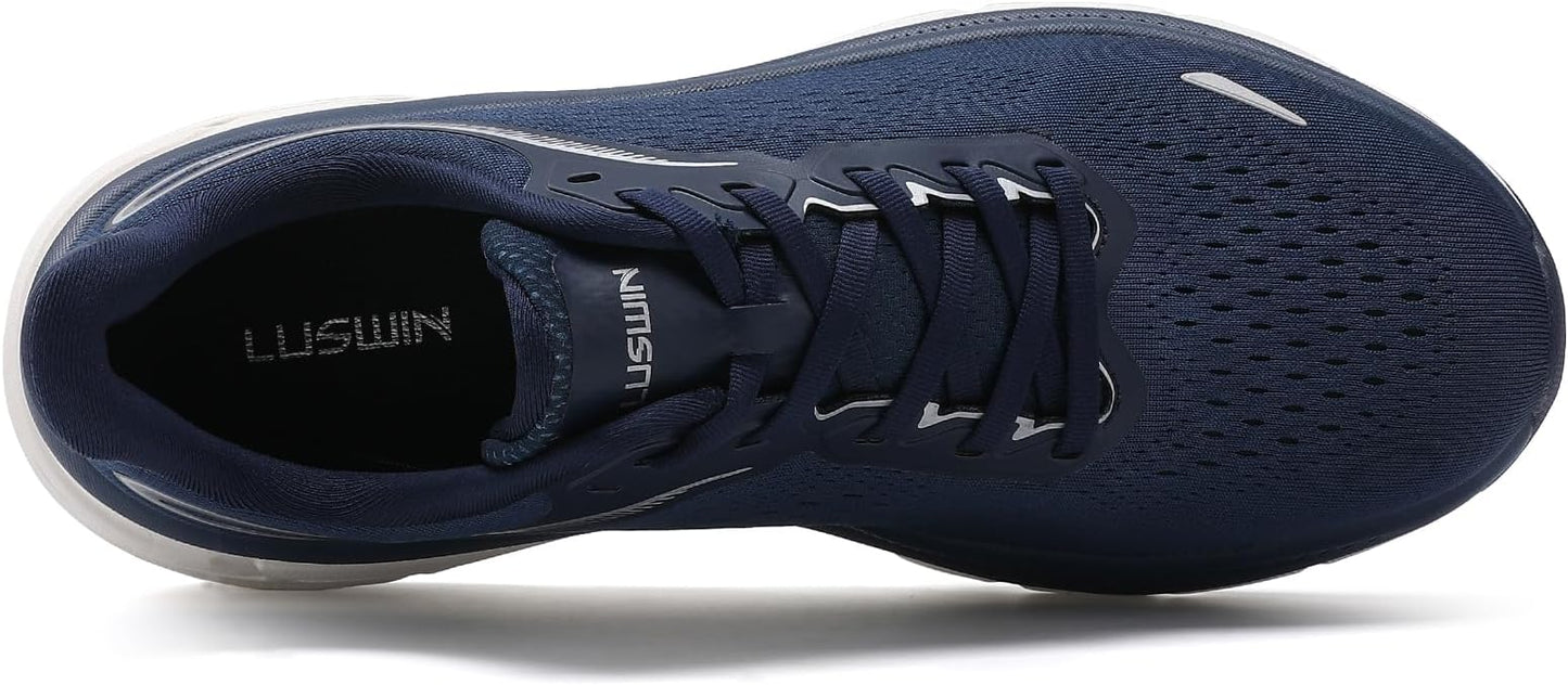 Men's Walking Shoes Lightweight Breathable Cushioning Running Shoes Athletic Tennis Workout Gym Non Slip Comfortable Fashion Sneakers