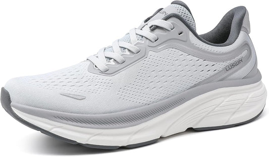Men's Walking Shoes Lightweight Breathable Cushioning Running Shoes Athletic Tennis Workout Gym Non Slip Comfortable Fashion Sneakers