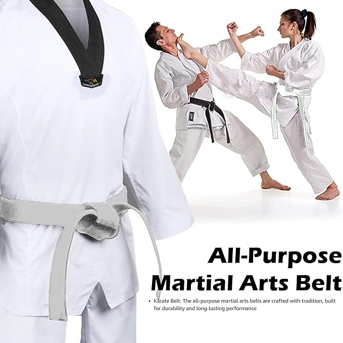 8.6ft Long Soft Belt for Martial Arts Karate Taekwondo Judo