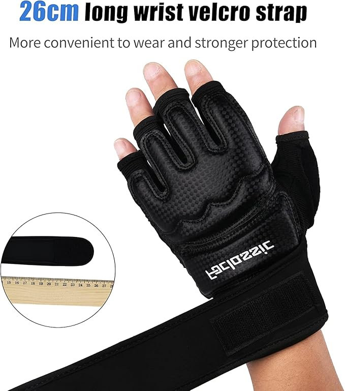 Kickboxing Sparring Gloves MMA Gloves Boxing Gloves for Men Women Kids Half Finger Punching Bag Gloves Fighting Gloves for Men Women Boxing Training