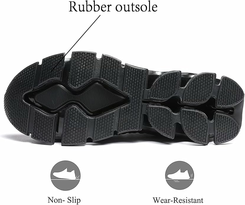 Men's Running Shoes Blade Tennis Walking Fashion Sneakers Breathable Non Slip Gym Sports Work Trainers