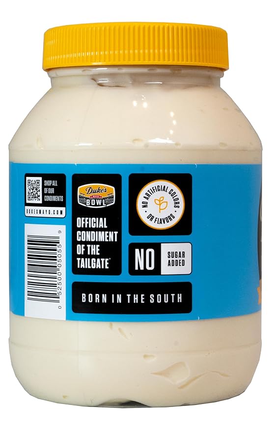 Duke’s Light Mayonnaise Jar – Smooth & Creamy, 30 Ounce (Pack of 1)