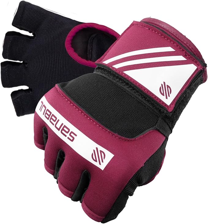 Sanabul Gel Boxing Hand Wraps for Men & Women Muay Thai MMA Kickboxing Quick Wraps Boxing Inner Gloves Wrist Knuckle Protection
