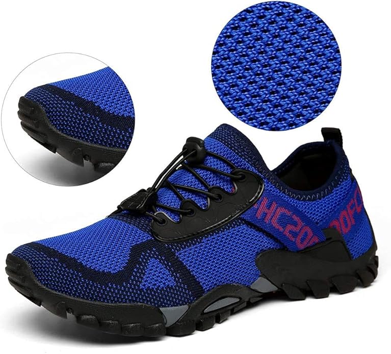 ABAO Hiking Shoes Men Women Outdoor Sports Shoes Non-Slip Breathable Sneakers Low Top Walking Shoes for Outdoor Trailing Trekking Walking Climbing Travel Lightweight