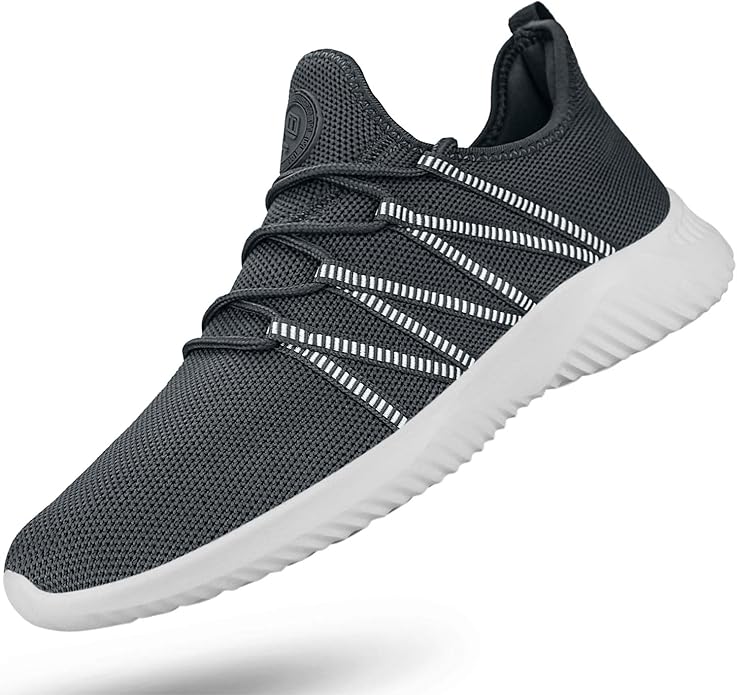Feethit Mens Slip On Running Shoes Breathable Lightweight Comfortable Fashion Non Slip Sneakers for Men