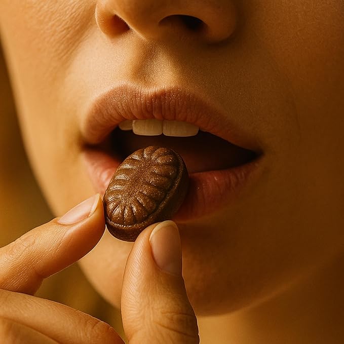 Andy Anand Chocolatier Sugar Free Espresso Coffee Hard Candy - Made in Europe Gluten Free & Diabetic Friendly Coffee Candy, With Real Unique Flavor Hard Candy Individually Wrapped (60 Pcs, 7 Oz)