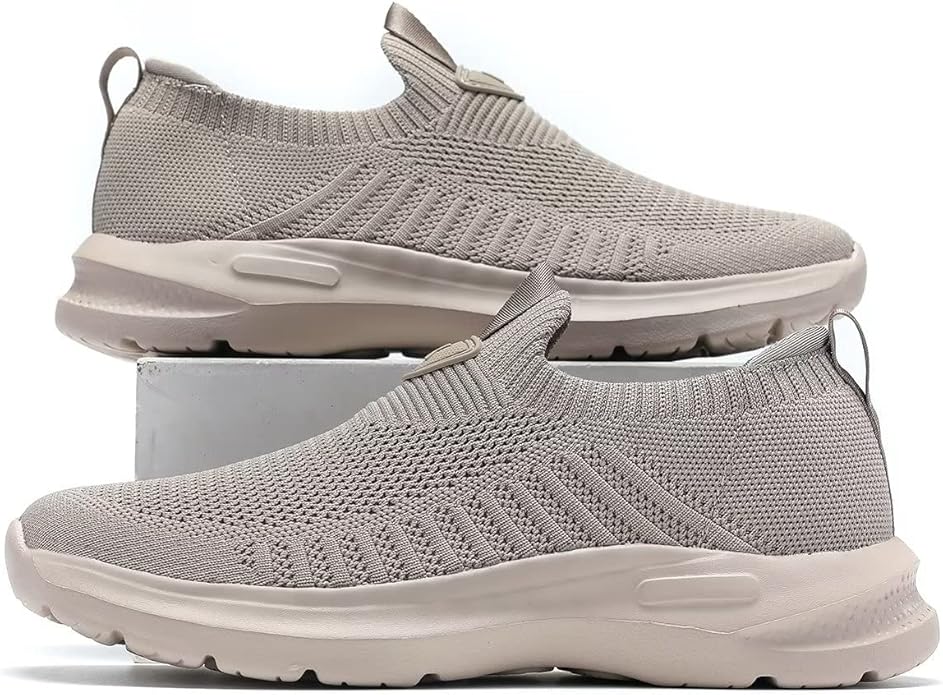 Mens Walking Shoes Lightweight Breathe Mesh Running Shoes Slip On Fashion Tennis Sneakers Comfort Gym Workout Zapatos de Hombre
