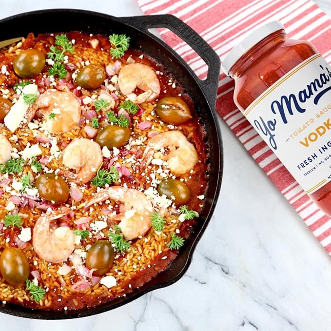 Yo Mama's Foods Keto Pasta Sauces - Pack of (6) - No Sugar Added, Gluten Free, Preservative Free, Paleo Friendly, and Made with Whole, Non-GMO Tomatoes!