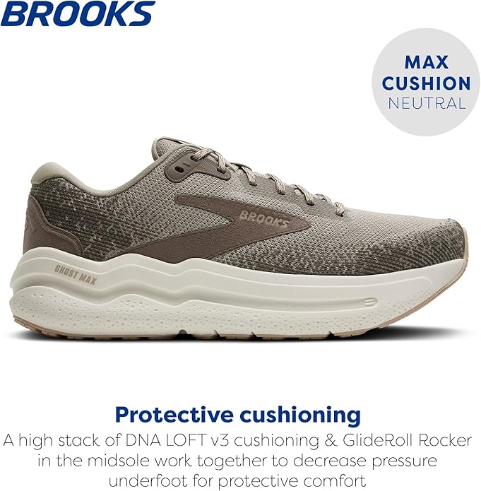 Brooks Men’s Ghost Max 2 Running and Walking Shoes