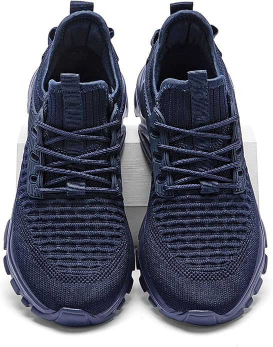 Men's Slip on Walking Shoes Tennis Running Sneakers Lightweight Breathable Casual Soft Sole Comfort Work Gym Trainers