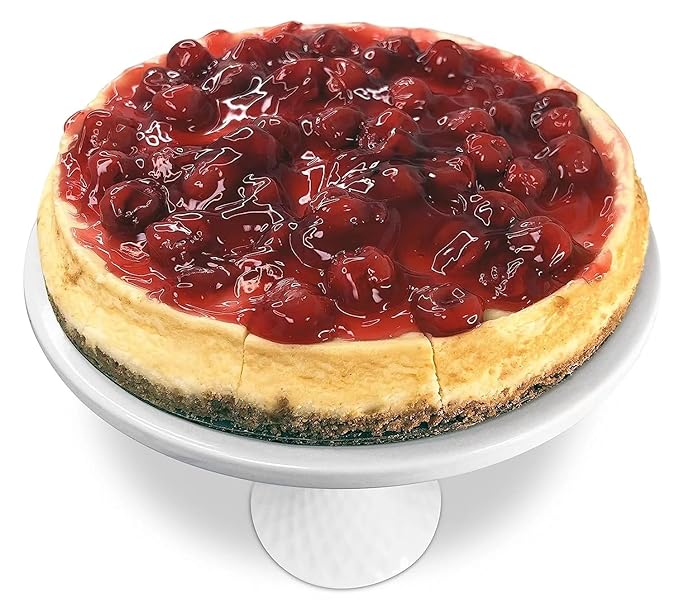 Andy Anand Sugar Free Cherry Cheesecake 9" | You Won't Believe It's Diabetic Friendly | Authentic Recipe, Made with Fresh California Cream Cheese, No Preservatives or Chemicals (3.4 lb)