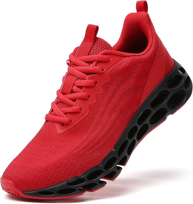 TSIODFO Men Sneakers Fashion Sport Running Athletic Tennis Walking Shoes