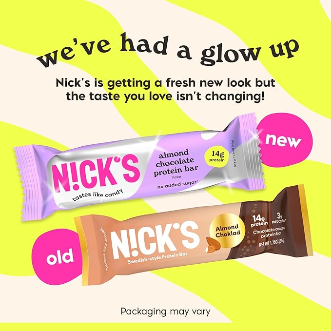 Nick’s Protein Bundle, Salty Peanut, Caramel – 24-Count Box | High Protein, Low Calories, Low Carbs, Keto Friendly, No Added Sugar